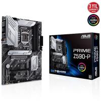 ASUS PRIME Z590-P HDMI DP USB3,2 M.2 LGA1200 10 ve 11.Nesil