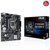 ASUS PRIME H510M-K D-SUB HDMI M.2 USB3.2 LGA1200 10 ve 11.Nesil