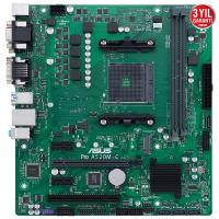 ASUS PRO A520M-C/CSM DDR4 M2 PCIe NVME HDMI DVI PCIe 16X v3.0 AM4 mATX