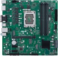 ASUS PRO B660M-C D4-CSM II DDR4 HDMI-DP M2 NVME PCIE 16X v4.0 1700p mATX KURUMSAL ANAKART