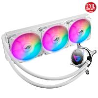ASUS ROG Strix LC 360 RGB White Edition Intel,Amd Sıvı Soğutmalı İşlemci Fanı 360mm