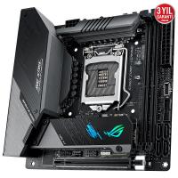 ASUS ROG STRIX Z490-I GAMING DDR4 SATA3 M2 PCIe NVME HDMI DP PCIe 16X v3.0 1200p mITX
