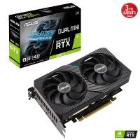 ASUS RTX3060TI 8GB DUAL RTX3060TI-8G-MINI-V2 GDDR6 256bit HDMI DP PCIe 16X v4.0
