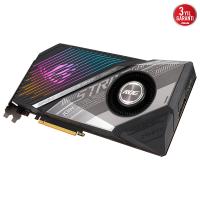 ASUS RX6900XT 16GB ROG STRIX LC RX6900XT-T16G GAMING GDDR6 256bit HDMI DP PCIe 16X v4.0 Sıvı Soğutma Sistemli