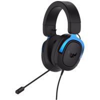 ASUS TUF GAMING H3 7.1 Siyah/Mavi Gaming Mikrofonlu Kulaklık