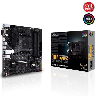 ASUS TUF GAMING A520M-PLUS AMD 4800(O.C)MHz DVI-D HDMI AM4