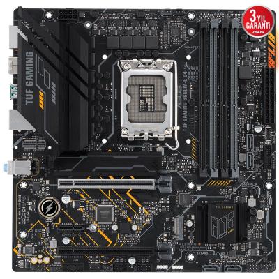 ASUS TUF GAMING B660M-E D4 DDR4 HDMI-DP PCIE 16X v4.0 1700p mATX