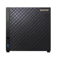 ASUSTOR 4x AS1004T Marvell DC 1.0ghz 512mb Glan USB 3.0 Raid Nas Server (Disksiz) (32tb Kapasite) 4x IP Kamera Desteği