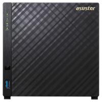 ASUSTOR 4x AS1004T v2 Marvell DC 1.6ghz 512mb Glan USB 3.0 Raid Nas Server (Disksiz) (56tb Kapasite) 4x IP Kamera Desteğ