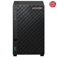 ASUSTOR AS1102T REALTEK QC 1GB RAM 2-Diske kadar Destekli (DİSKSİZ)