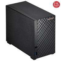 ASUSTOR AS1102T REALTEK QC 1GB RAM 2-Diske kadar Destekli (DİSKSİZ)