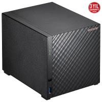 ASUSTOR AS1104T REALTEK QC 1 GB RAM- 4-diskli Nas Server (Disksiz)