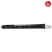 ASUSTOR AS6504RS ATOM QC-8GB RAM-4X-DİSKLİ RACK NAS SERVER (DİSK YOK)