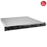 ASUSTOR AS6504RD ATOM QC-8GB RAM-4X-DİSKLİ RACK NAS SERVER (DİSK YOK)