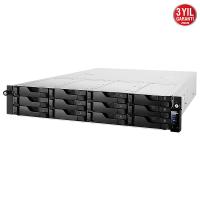 ASUSTOR AS6512RD ATOM C353812 QC 12 Disk'e Kadar Destekli  8GB DDR4 RAM Nas Server (Disksiz)