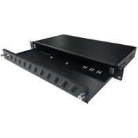 BIFO 12port F/O SC Duplex SC1219D Sonlandırma Kutusu Patch Panel Tip Kızaklı Ek Kasetli