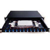 BIFO 1U 8 Fiberli SM SC DX Fiber Optik Patch Panel Rack Tipi Full Set
