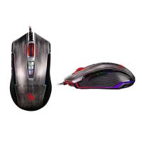 Bloody P93 Kurşun Gri LK RGB Multi Core Metal Ayak 5000CPI Usb Optik Gamer Mouse