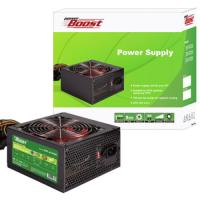 BOOST BST-ATX400R 400W Atx Power Supply 12 CM SİYAH FAN Kutu + Kablolu