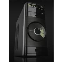 BOOST VK-1622 400W Midi Tower ATX Kasa A SECC Steel Piano Black 14 Cm Fan Önde