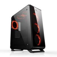 BOOST VK-G3903S PSU Yok Gaming Kasa USB3.0 Full Cam Yan Panel Full Siyah HALO Regular RGB Fan