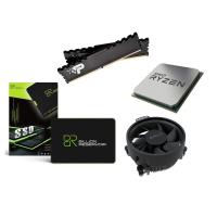 BR 512GB M.2 SSD + AMD RYZEN 5 5500 CPU + 16GB (2x8) 3200Mhz RAM + AMD ORJINAL FAN