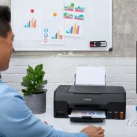 CANON G2420 Renkli Mürekkep Tanklı Yazıcı, Tarayıcı, Fotokopi +1 Şişe Orijinal Siyah Mürekkep Hediye