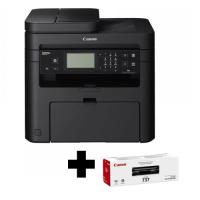 CANON LaserJet MF237W + TONER BUNDLE Mono A4 Yazıcı Fotokopi Tarayıcı Fax 256MB Ram 23 ppm S/B USB 2.0, Network, Wi-fi