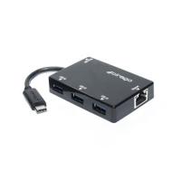 Cirago USB-C to Gigabit Ethernet Multiport Adaptör USB3.0 (3 port)