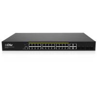 CNET 24port 450w FULL PoE CGS-24X4SFW GIGABIT 4X SFP Yönetilebilir Switch RackMount