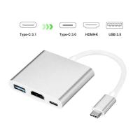 CODEGEN 0.15metre CDG-CNV39 Type-C & HDMI,USB 3.0,Type-C Çevirici Adaptör Gümüş 1080p