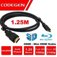 CODEGEN HDMI 1.3metre CPS18 HDMI Mini HDMI 1.4v Kablo 2K 3D Gold