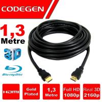 CODEGEN HDMI 1.3metre CPS13 HDMI HDMI 1.4v Kablo 2K 3D Gold