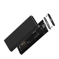 CODEGEN Type-C CDG-SSD-15BC NGFF Alüminyum Harddisk Kutusu Siyah