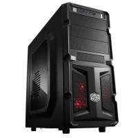 COOLERMASTER 600W K350 RC-K350-KWA600 mid Tower ATX PC Kasası Pencereli Çelik Siyah