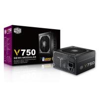 COOLERMASTER 750w Vanguard V750 RS750-AFBAG1-EU 12cm Fan Aktif PFC 80+ Gold Power Supply (PSU) V2.31 4x (6+2pin) Sata