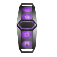 COOLERMASTER micro Tower Powersiz Gaming MasterBox Q300P RC-MCB-Q300P-KANN-S02 mATX PC Kasası Pencereli Siyah 6x 12cm RG