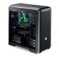 COOLERMASTER mid Tower Powersiz CM693 RC-CMS-693-KKN1 ATX PC Kasası Siyah 5x 12cm,1x 14cm Fan