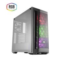 COOLERMASTER mid Tower 700W Gaming MasterBox MB511 RC-MCB-B511D-KGNB70-RGB ATX PC Kasası Temperli Cam Siyah