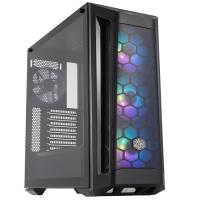 COOLERMASTER 650W 80+ MB511 MCB-B511D-KGNB65-RGA 3X ARGB FANLI GAMING MID-TOWER KASA SİYAH
