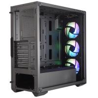 COOLERMASTER 650W 80+ MB511 MCB-B511D-KGNB65-RGA 3X ARGB FANLI GAMING MID-TOWER KASA SİYAH