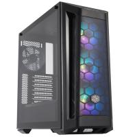 COOLERMASTER POWERSIZ MB511 MCB-B511D-KGNN-STU 4X ARGB FANLI GAMING MID-TOWER KASA SİYAH