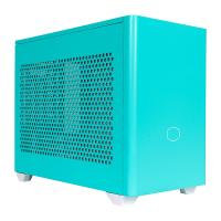 COOLERMASTER NR200P Standart mini ITX PC Kasası Cam Göbeği Mavisi