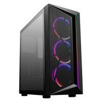 COOLERMASTER 650W 80+ BRONZE CMP510 TG RGB Gaming Mid Tower PC Kasası CP510-KGNN65-S00