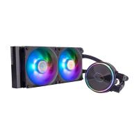 COOLERMASTER 240MM PL240 FLUX MLY-D24M-A23PZ-R1 ARGB SIVI SOĞUTMALI İŞLEMCİ FANI