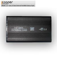COOPER 2.5 Usb 2.0 Sata External Harddisk Kutusu Siyah