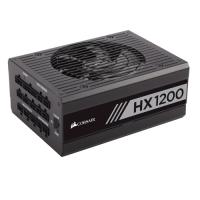 CORSAIR 1200w HX1200 KC-CP-9020140-EU 13,5cm Fan Aktif PFC 80+ Platinum Power Supply (PSU) V2.4 8x (6+2pin) Sata