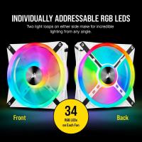 CORSAIR 14CM iCUE QL140 CO-9050106-WW RGB KASA FANI 2-Lİ SET