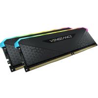 CORSAIR 16GB (2X 8GB) DDR4 3600MHZ CL18 DUAL KIT RGB PC RAM VENGEANCE RGB RS CMG16GX4M2D3600C18