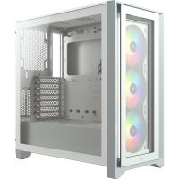 CORSAIR CC-9011205-WW 4000X iCUE RGB WHITE KASA